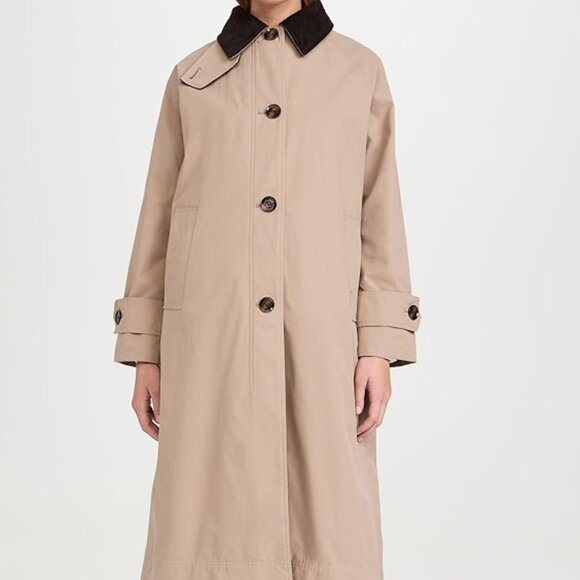 Barbour checked Noelle Showerproof Car Coat - Picture 9 of 16